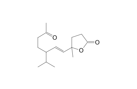 (E)-4-Methyl-7-isopropyl-10-oxo-undec-5-en-4-olide