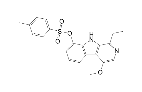 (1-ethyl-4-methoxy-9H-pyrido[3,4-b]indol-8-yl) 4-methylbenzenesulfonate