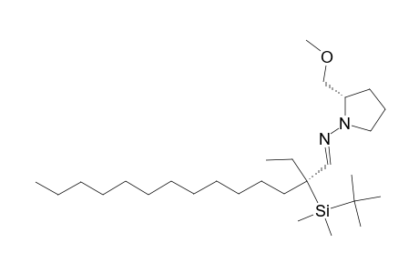 S,R-(-)-1-{ [ 2'-(t-Butyldimethylsilyl)-2'-ethyltetradecyliden]amino}-2-(methoxymethyl)pyrrolidine
