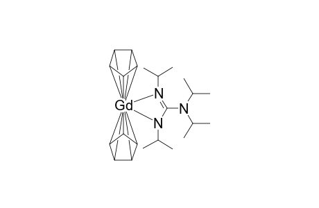 Dicyclopentadienyl[bis(N,N'-di-isopropyl-carbodiimide-N"-diisopropylamino]Gadolinium(I) complex