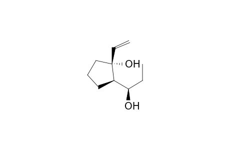(1R*,2R*)-1-Ethenyl-2-(1'(R*/S*)-hydroxypropyl)cyclopentan-1-ol