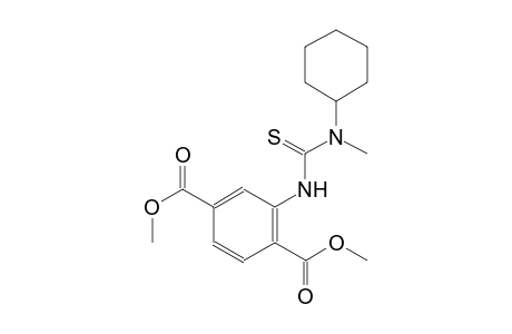 1,4-benzenedicarboxylic acid, 2-[[(cyclohexylmethylamino)carbonothioyl]amino]-, dimethyl ester