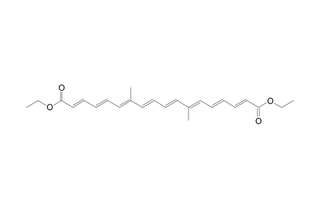 Diethyl (2E,4E,6E,8E,10E,12E,14E,16E)-7,12-dimethyloctadeca-2,4,6,8,10,12,14,16-octaene-1,18-dioate
