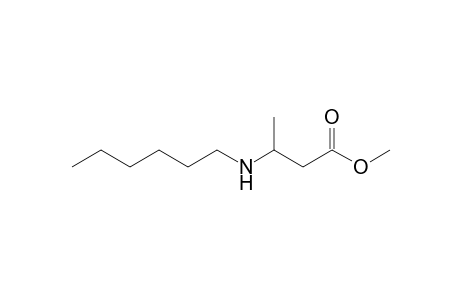 Methyl 3-(hexylamino)butanoate