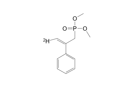 DIMETHYL-[3-(2)H]-2-PHENYL-3-(2H)-2-PROPENYL-PHOSPHONATE;MAJOR-PRODUCT
