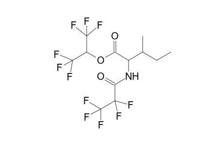 [bis(trifluoromethyl)methyl] N-[(pentafluoroethylcarbonyl]-2-amino-3-methylpentanoate