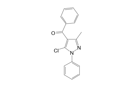 (5-CHLORO-3-METHYL-1-PHENYL-1H-PYRAZOL-4-YL)-PHENYLMETHANONE
