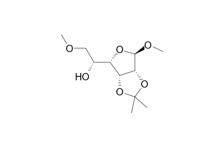 Methyl 2,3-O-isopropylidene-6-O-methyl-.beta.,D-gulofuranoside
