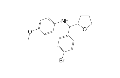 N-[4-Bromophenyl(tetrahydrofuran-2-yl)methyl]-N-(4-methoxyphenyl)amine isomer