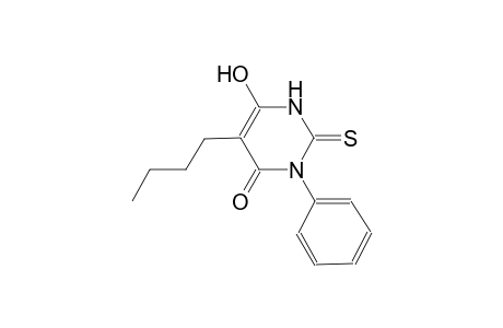 4(1H)-pyrimidinone, 5-butyl-2,3-dihydro-6-hydroxy-3-phenyl-2-thioxo-