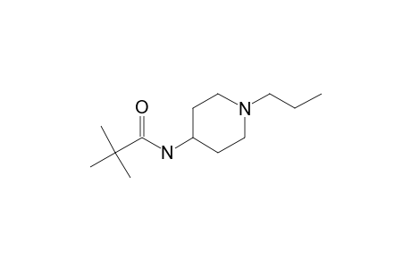 1-Propyl-4-piperidinamine, N-trimethylacetyl-