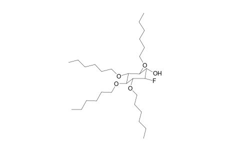 2-Desoxy-2-fluoro-3,4,5,6-tetra-O-hexyl-scyllo-inositol