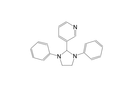 3-(1,3-Diphenyl-2-imidazolidinyl)pyridine