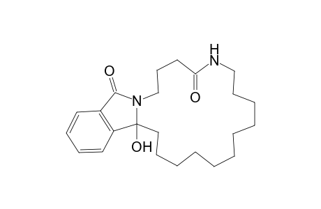 2,3,6,7,8,9,10,11,12.13,14,15,16a-Tetradecahydro-16a-hydroxy[l,6]diazacyclooctadecino[18,1-a]isoindole- 4,21(1H,5H)-dione