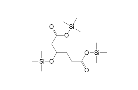 3-trimethylsilyloxyadipic acid bis(trimethylsilyl) ester