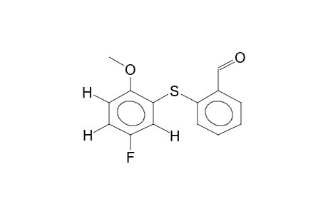 2-(5-FLUORO-2-METHOXYPHENYLTHIO)BENZALDEHYDE