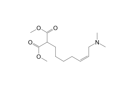 Dimethyl ester of (Z)-[7-(dimethylamino)-5-heptenyl]propanedioic acid