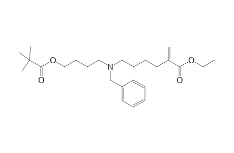 Ethyl 2-[4-(Nbenzyl-N-(4-pivaloxybutyl)amino]butyl]acrylate