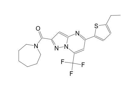 5-(5-ethyl-2-thienyl)-2-(hexahydro-1H-azepin-1-ylcarbonyl)-7-(trifluoromethyl)pyrazolo[1,5-a]pyrimidine