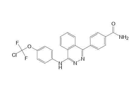 4-[4-[4-[chloro(difluoro)methoxy]anilino]phthalazin-1-yl]benzamide