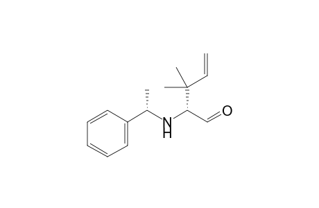 (R)-3,3-Dimethyl-2-[1(S)-phenylethylamino]-4-pentenal