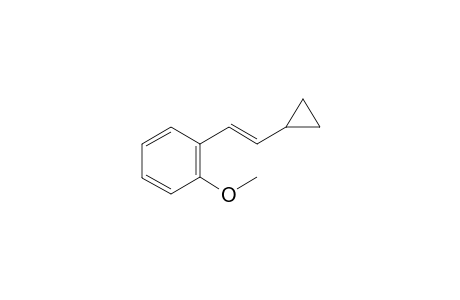 1-((E)-2-cyclopropylvinyl)-2-methoxybenzene