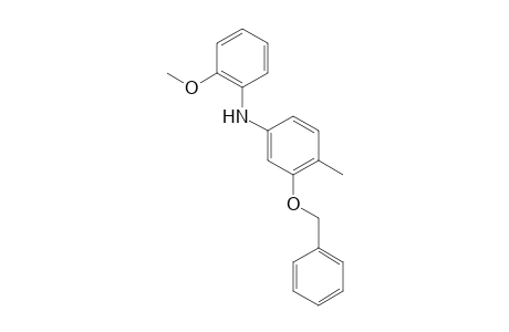 3-Benzyloxy-N-(2-methoxyphenyl)-4-methylaniline