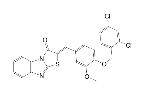 thiazolo[3,2-a]benzimidazol-3(2H)-one, 2-[[4-[(2,4-dichlorophenyl)methoxy]-3-methoxyphenyl]methylene]-, (2Z)-