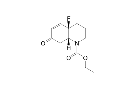 (4aR,8aR)-Ethyl 4a-fluoro-7-oxo-3,4,4a,7,8,8a-hexahydro-2H-quinoline-1-carboxylate