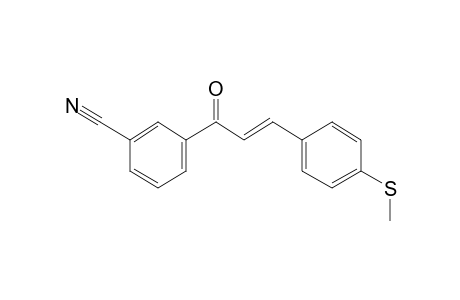 Trans-m-(3-(p-(methylthio)phenyl)acryloyl)benzonitrile