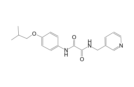 ethanediamide, N~1~-[4-(2-methylpropoxy)phenyl]-N~2~-(3-pyridinylmethyl)-