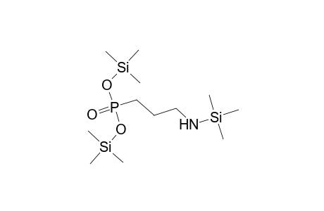 Phosphonic acid, [3-[(trimethylsilyl)amino]propyl]-, bis(trimethylsilyl) ester