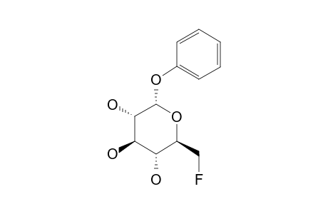 Phenyl-6-deoxy-6-fluoro.alpha.-D-glucopyranosid