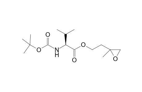 (2S)-2-(tert-Butoxycarbonylamino)-3-methylbutyric acid 2-(2-methyloxiranyl)ethyl ester
