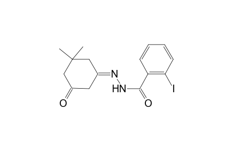 N'-[(1Z)-3,3-Dimethyl-5-oxocyclohexylidene]-2-iodobenzohydrazide