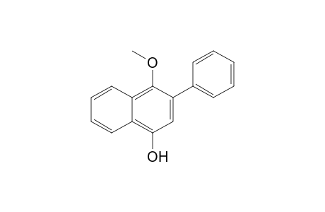 4-Hydroxy-1-methoxy-2-phenylnaphthalene