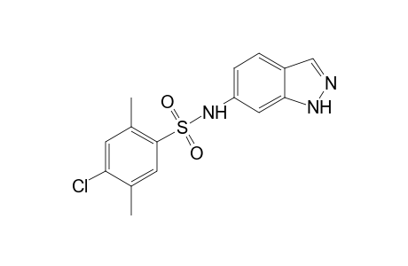 4-Chloro-N-(1H-indazol-6-yl)-2,5-dimethylbenzenesulfonamide