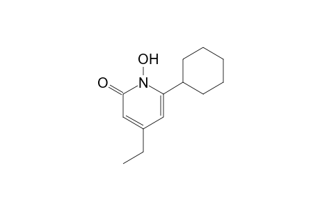 6-Cyclohexyl-4-ethyl-1-hydroxypyridin-2(1H)-one