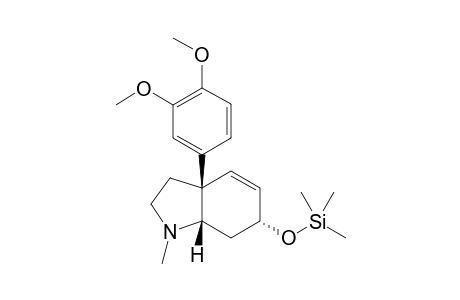 [(3aR,6R,7aS)-3a-(3,4-dimethoxyphenyl)-1-methyl-3,6,7,7a-tetrahydro-2H-indol-6-yl]oxy-trimethyl-silane