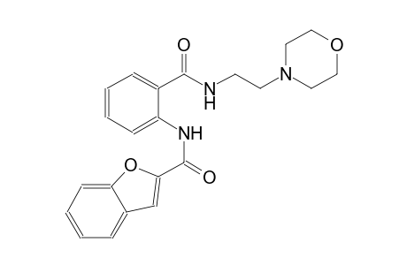 2-benzofurancarboxamide, N-[2-[[[2-(4-morpholinyl)ethyl]amino]carbonyl]phenyl]-