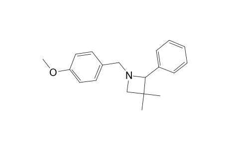 Azetidine, 1-(p-methoxybenzyl)-3,3-dimethyl-2-phenyl-