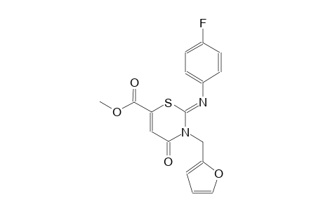 2H-1,3-thiazine-6-carboxylic acid, 2-[(4-fluorophenyl)imino]-3-(2-furanylmethyl)-3,4-dihydro-4-oxo-, methyl ester, (2Z)-
