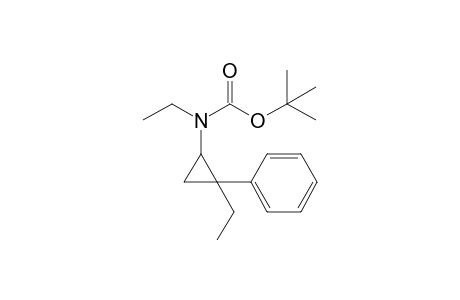 N-Boc-N-ethyl-2-ethyl-2-phenylcyclopropylamine