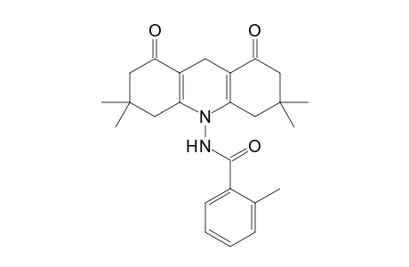 10-[(2'-Methylbenzoyl)amino]-3,3,6,6-tetramethyl-3,4,6,7,9,10-hexahydro-1,8(2H,5H)-acridinedione