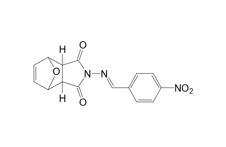 N-[(p-nitrobenzylidene)amino]-7-oxabicyclo[2.2.1]hept-5-ene-2,3-dicarboximide