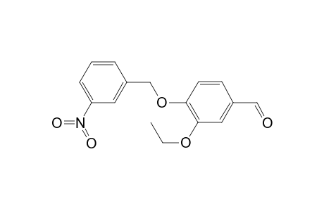 Benzaldehyde, 3-ethoxy-4-(3-nitrobenzyloxy)-