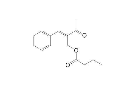 (E)-3-Butanoyloxymethyl-4-phenyl-3-buten-2-one
