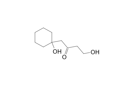 2-Butanone, 4-hydroxy-1-(1-hydroxycyclohexyl)-