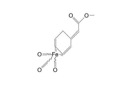 Tricarbonyl-(trans-5-methoxycarbonyl)-methylene-1,3-cyclohexadiene iron