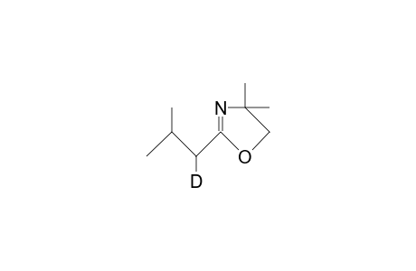 4,4-Dimethyl-2-(1-deuterio-2-methyl-propyl)-oxazoline